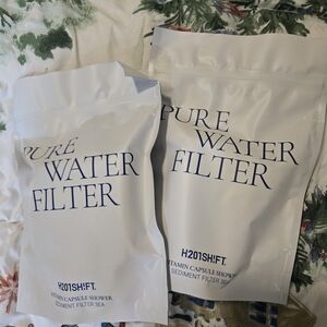 Pure Water Filter Shower Filters 3 Each,  Pack Of 2